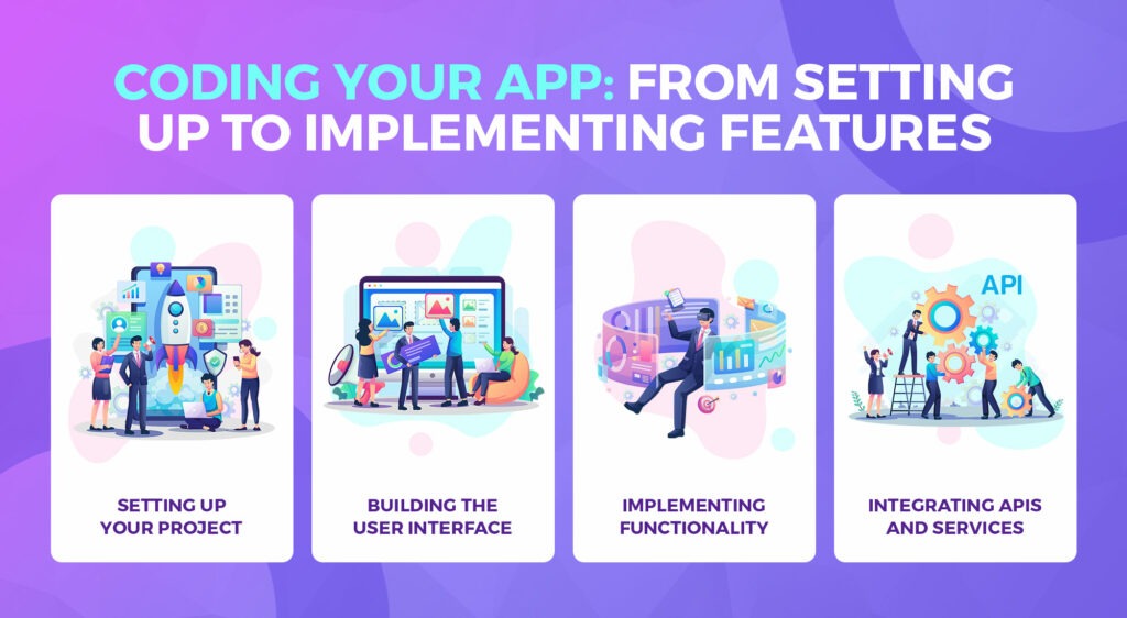 Coding Your App: From Setting Up to Implementing Features