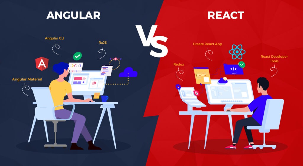 Development Tools and Ecosystem Angular and React
