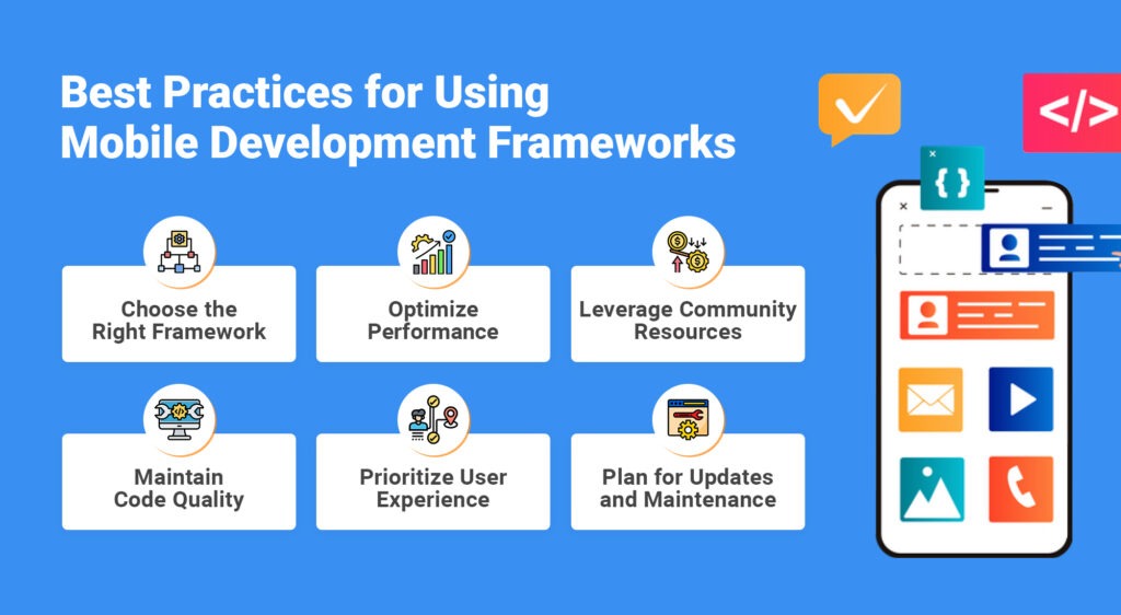 Best Practices for Using Mobile Development Frameworks | AppVerticals 