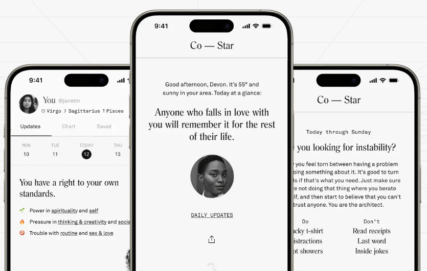 Co-Star | Top Astrology Apps | Top App Developer | AppVerticals